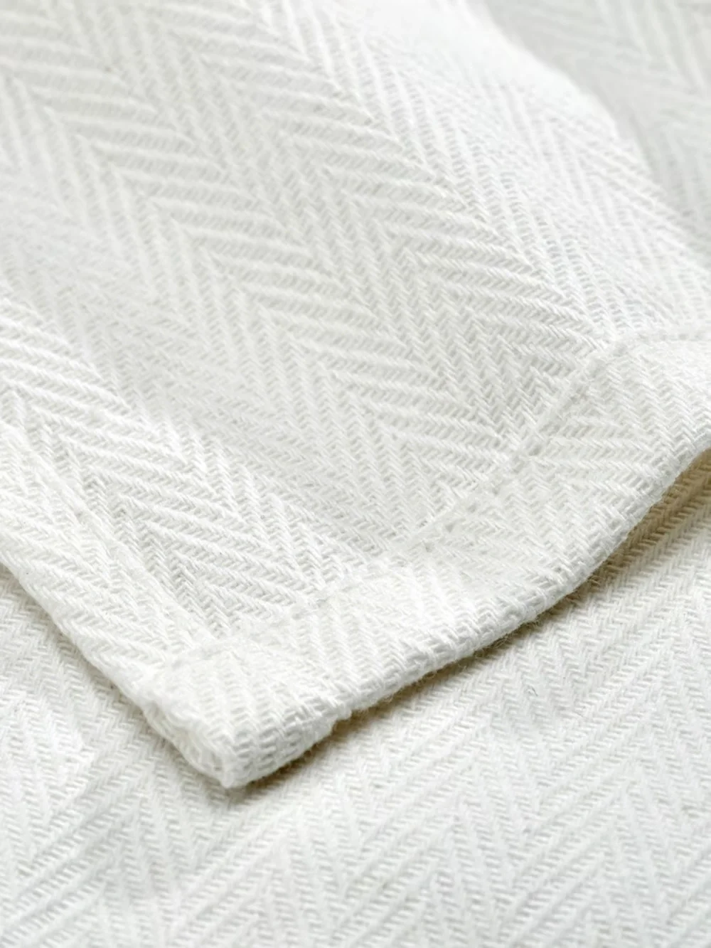 Classic White Cotton Bath Towels